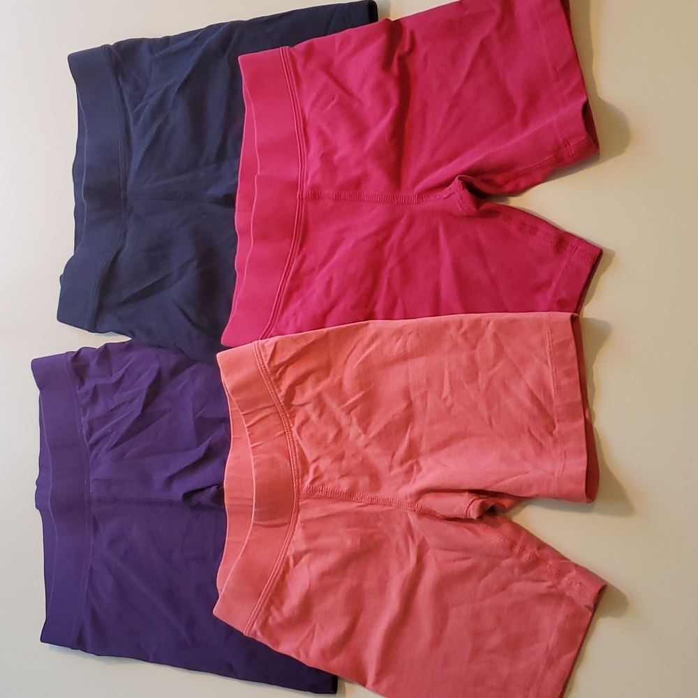 Bike shorts, 4 pairs